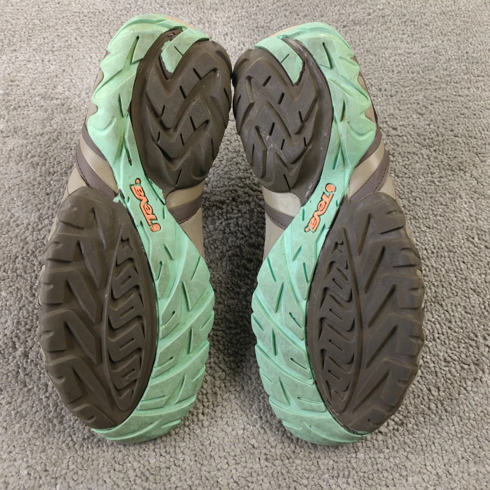 Sandalias Teva Tirra para mujer talla 8 marrón coral azul zapatos con cordones Foto 2 de 4