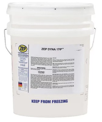 ZEP Dyna 170 Degreaser Solvent Parts Washers, Grease Oil Soil Metals, 5 Gal