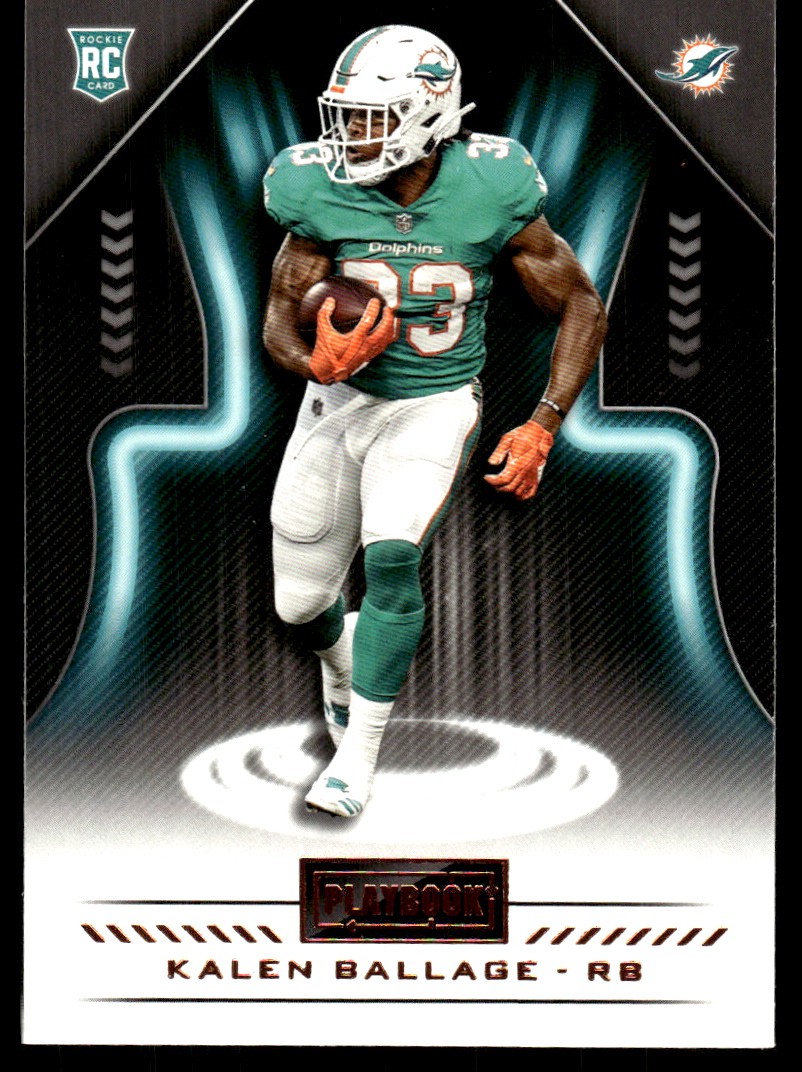 Kalen Ballage Panini Playbook #121 Base