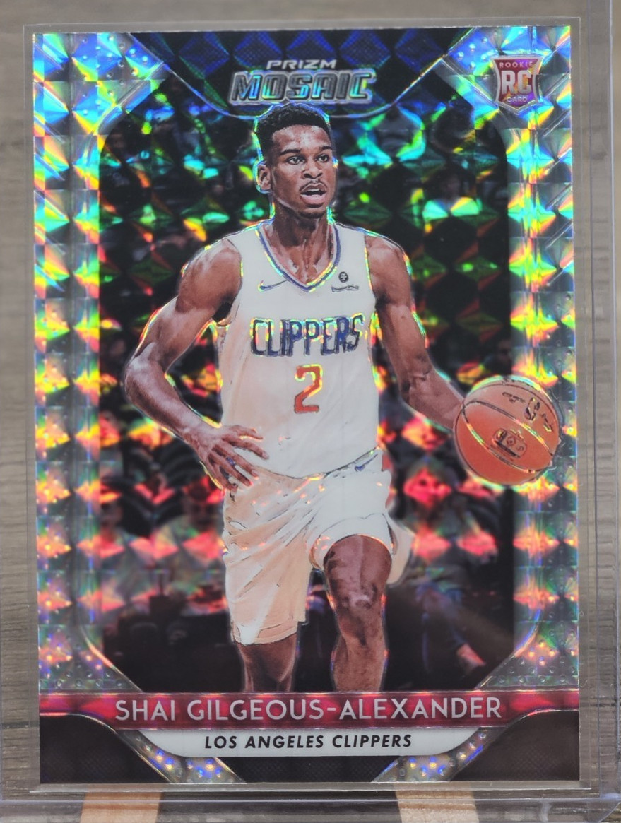 2018 Panini Prizm Mosaic Shai Gilgeous-Alexander #89 RC