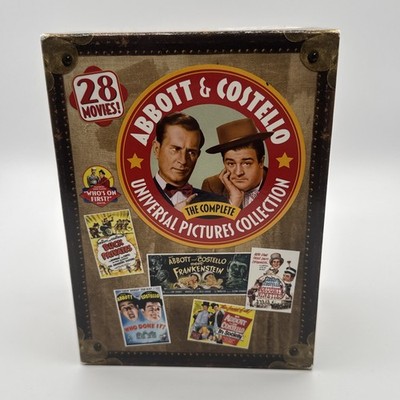 Abbott & and Costello Complete Universal Pictures Collection DVD 28 Movies