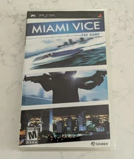 Miami Vice The Game (2006) for The PSP/PlayStation Portable Complete in Box