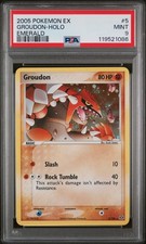 2005 POKEMON EX EMERALD #5 GROUDON-HOLO PSA 9 on eBay