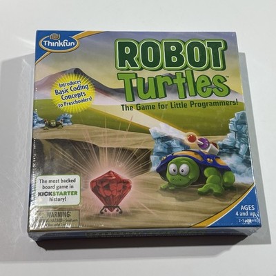Robot Turtles Board Game ThinkFun STEM Coding Toy for Kids Preschoolers Ages 4+