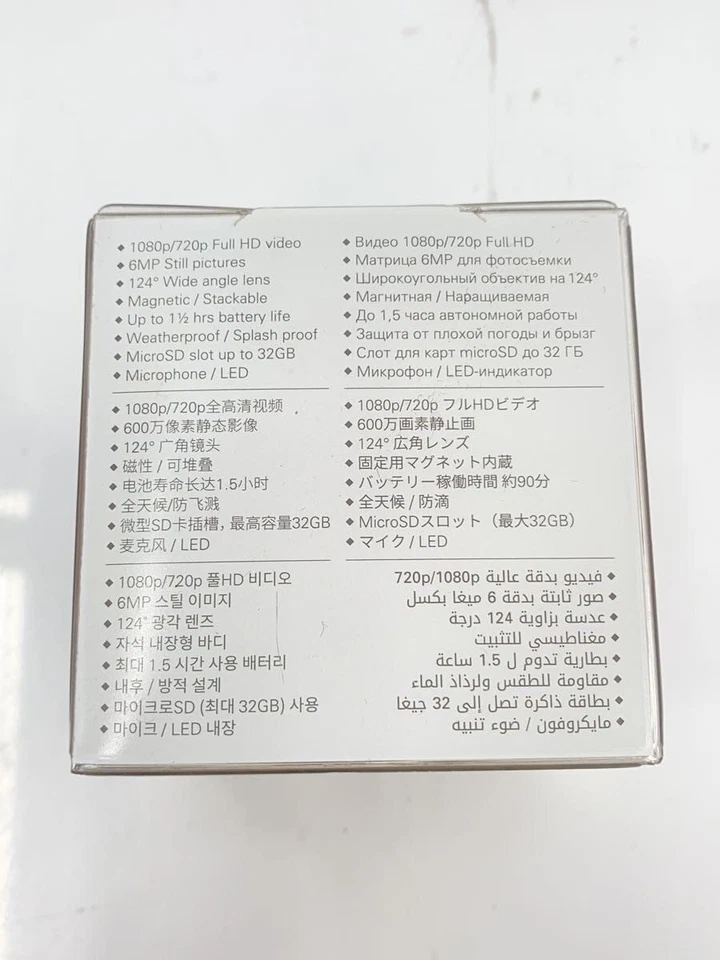 Videocámara Polaroid CUBE [Roja] Usada Foto 3 de 3