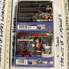 RESIDENT EVIL 2 & RES CODE VERONICA SEGA DREAMCAST