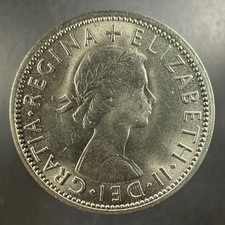 1966 Great Britain Two Shillings (Florin) Elizabeth II &ndash; Strong Details