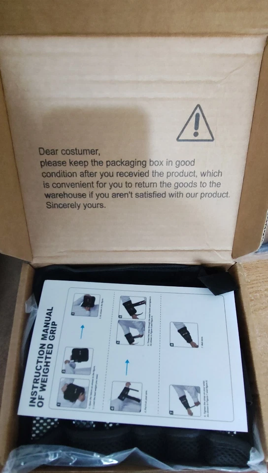 Pesas de brazo de muñeca, pesas de muñeca ajustables pesas de tobillo de muñeca extraíbles 6,6 lb Foto 2 de 4