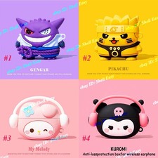 Cute 3D Anime Silicone Shockproof Case for Airpods Pro 3/2 Cover For Airpods 3/4