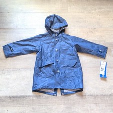 New Wippette Kids Toddler Blue Raincoat Jacket Sz 2T