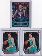 2025-2026 BOWMAN BASKETBALL KON KNUEPPEL ROOKIE LOT (3) WITH HOBBY STARS INSERT