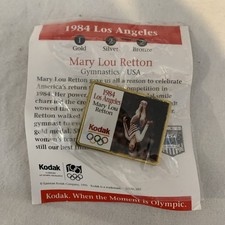 Kodak Olympic Pin Los Angeles 1984