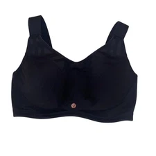 Livi Active Black Max support underwire Bra for high impact activities 38DDD