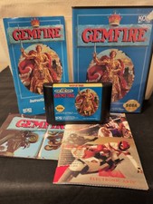 Gemfire -Sega Genesis Video Game CIB with Manual and Poster