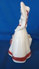 VINTAGE SOUTHERN BELLE PLANTER~white, red trim~USA 954~Scarlett Ohara — photo 3