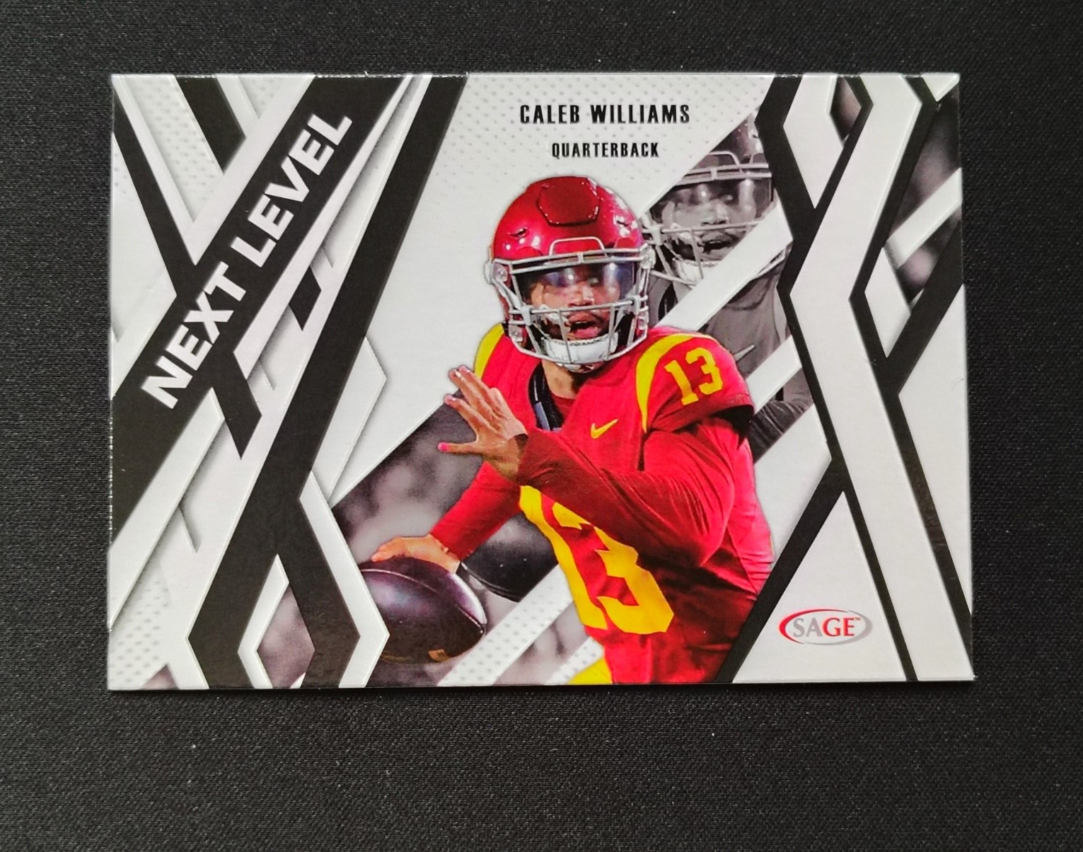 SAGE Next Level Football 2022 - Caleb Williams USC Trojans Base Set #88