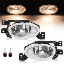 For Acura Tsx 2006-2008 Clear Lens Fog Light Lamp Set Driver Passenger Side