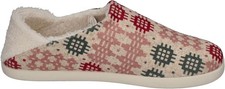 TOMS Ezra Welsh Pattern Women's Slipper Natural Multicolor REPREVE Size 7.5 New