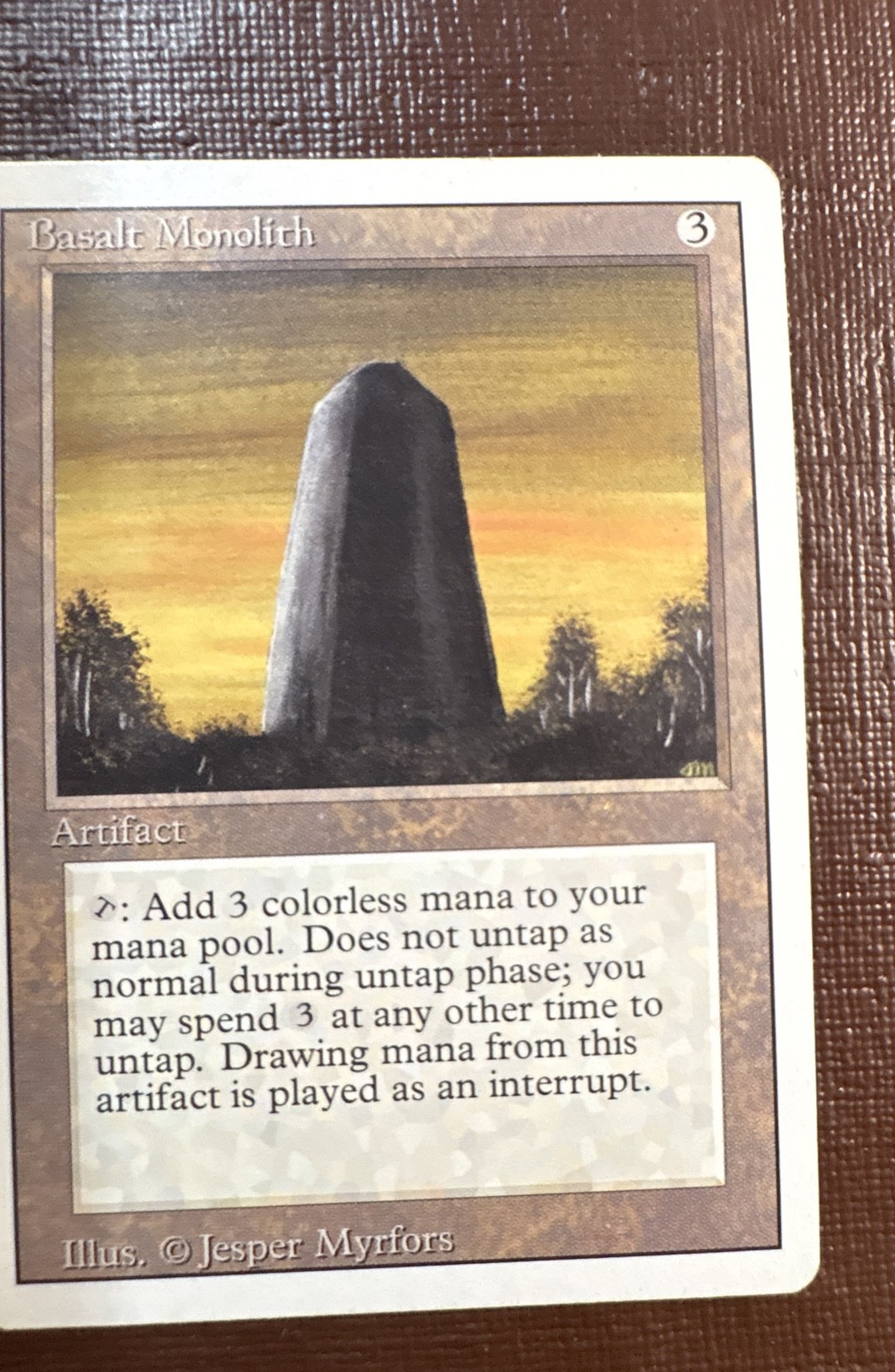 Basalt Monolith Revised Edition Regular