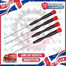 4PC SLOTTED FLAT HEAD PHILIPS PRECISION SMALL WATCH SCREW DRIVER SET JEWELLERY