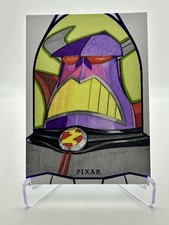 2025 Topps 30yrs Of Toy Story 11 Zurg Sketch Card Artist Auto - Garret Dix 2025 Topps 30yrs Of Toy Story 11 Zurg Sketch Card Artist Auto - Garret Dix