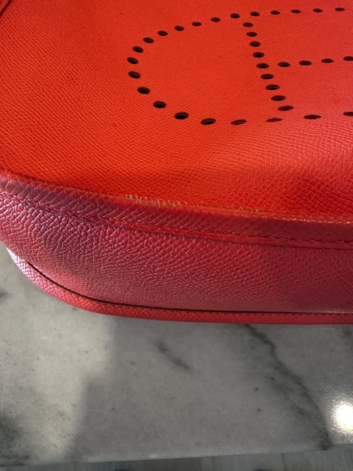 Hermes Evelyne Bag Gen III Clemence GM-Mangue Epsom Leather - Image 3 of 4