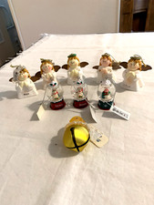 Ganz Miniature Personalized Glass Snow Globes  ENCORE ANGELS ORNAMENTS
