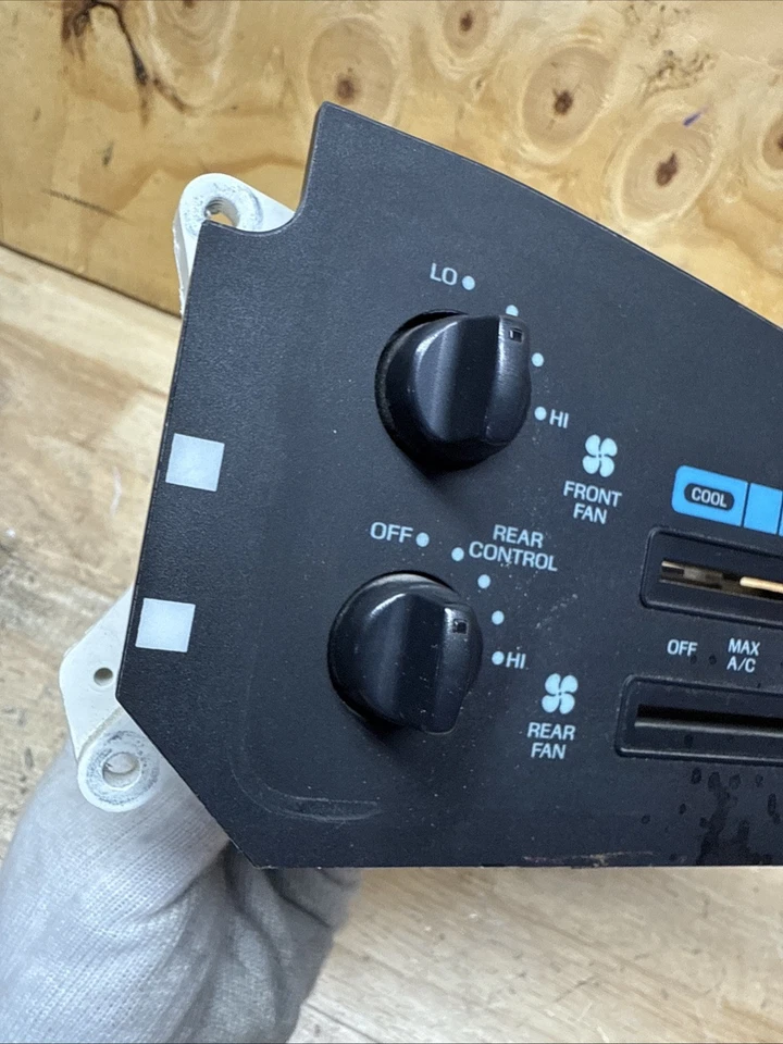 1992-1996 Ford E150 E250 E350 Econoline AC Heater Climate Temperature Control - Image 2 of 4