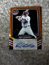 Roch Cholowsky 2026 Panini USA Stars and Stripes Gold Prizm Auto SP /10 RC