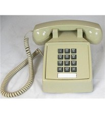 Cortelco 250044-VOE-20MD Desk w/ Electric Ringer 2500-VOE-MD-AS UPC 048044002680
