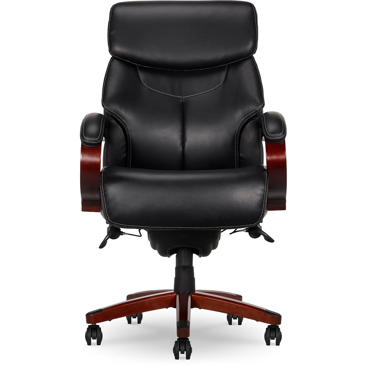 La-Z-Boy Bradley Bonded Leather Executive Chair Black (46089