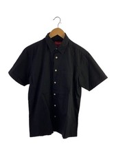 Supreme LIGHT S S OXFORD SHIRT With Tag S Cotton Black