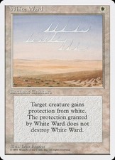 White Ward #57 | MTG | 4ED | REGULAR | Lіghtly Played