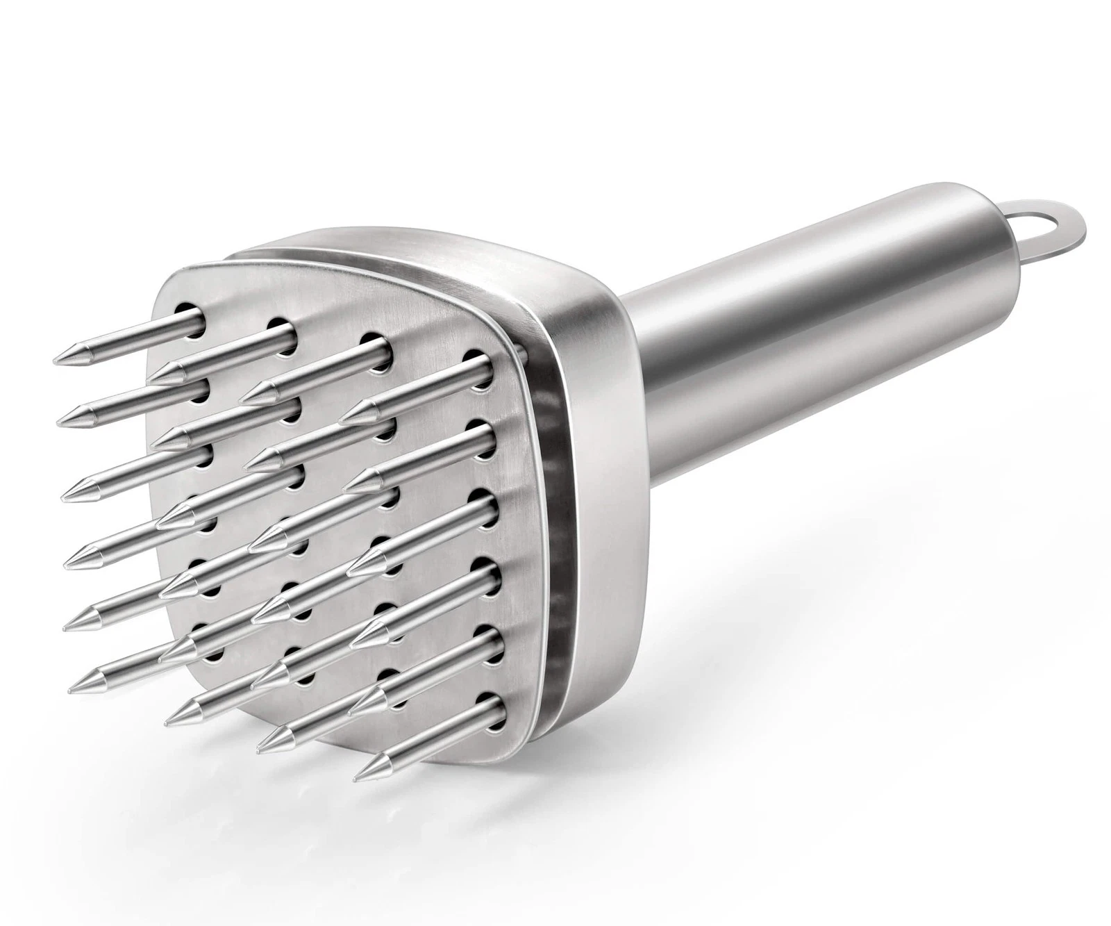 304 Stainless Steel Meat Tenderizer Needle Meat Hammer Mallet Tool Pounder Fo...