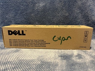 Genuine Dell 5130CDN Cyan Standard Capacity Toner X942N