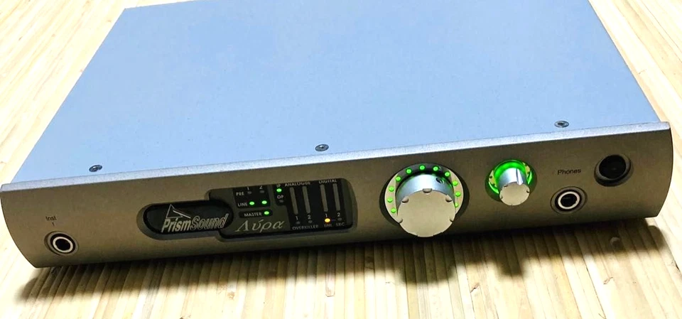 Prism Sound Lyra 1 Silver USB Audio Interface – 2x2, 192kHz, Japan Version - Image 3 of 4