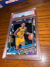 2023 Donruss Optic Jalen Hood-Schifino jazz holo gem 10