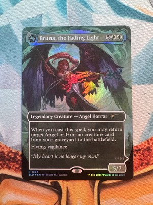 Magic The Gathering: Bruna, the Fading Light (1336) SLD Foil Borderless