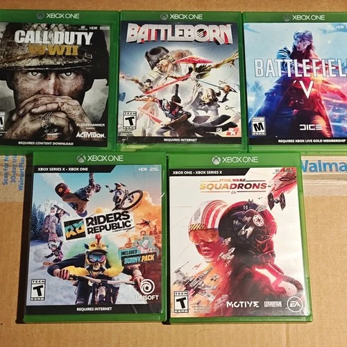 Activision, 2K, DICE, Ubisoft, EA Game Lot (Xbox One, 4K, HDR, NTSC-U/C, T/M)