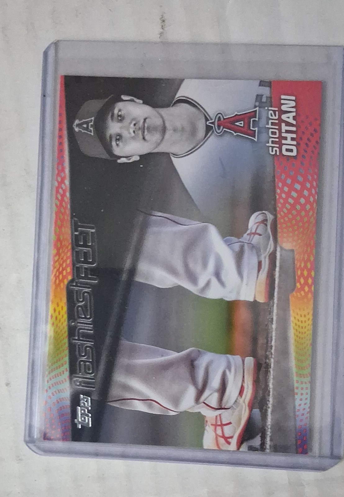 2022 Topps Series 1 - Flashiest Feet Shohei Ohtani #FF-14 Black /299