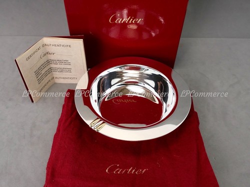 Cartier Trinity Bowl Empty Metal Pockets Empty Pockets