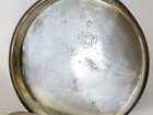 Antique Tobias 15 Rubis .875 Silver Hunter Case Ancre Ligne Droite 71.3g w/Key — photo 10