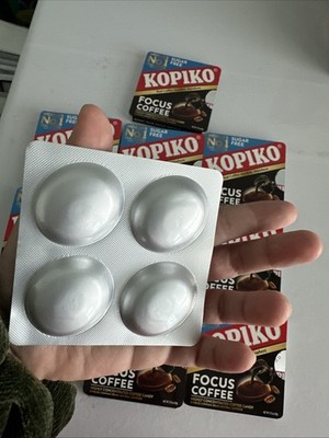 Kopiko Focus Coffee Candy| 10 in a Box. 80mg Natural Caffeine | eBay