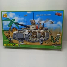 COBI Tank 2440  Panzer Troops Small Army Complete 99% Read Desc. Brick