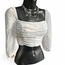 Aritzia White Corset Top Size A