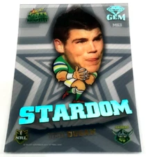 2011 SELECT NRL CHAMPIONS STARDOM GEM CHASE CARD MG3 JOSH DUGAN-RAIDERS