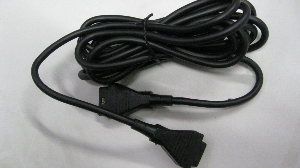 1 Vintage NOS PC Joystick 12 ft Extender Extension Cable 15-pin