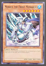 Yugioh TCG - 1x Mobius the Frost Monarch - SR01-EN007 - LP/NM - 1st Edition 2016