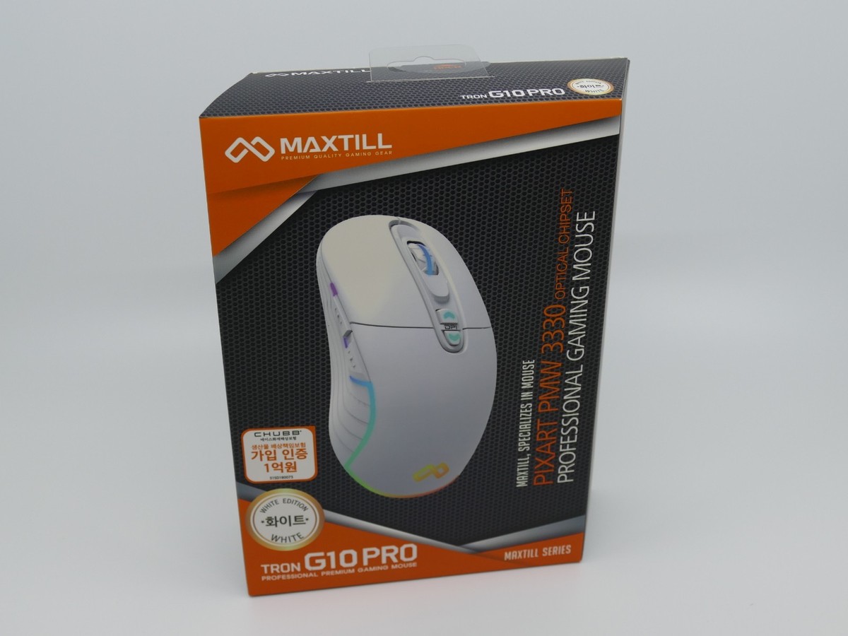 MAXTILL TRON G10PRO reborn 3330 RGB Gaming Mouse (Korea for Internetcafes)  | eBay