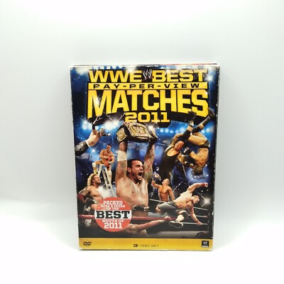WWE: The Best Pay-Per-View Matches of 2011 (DVD, 2011, 3-Disc Set)